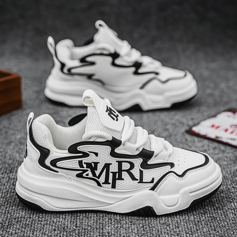 Free shipping designer shoes men sport shoes black white blue durable breathable comfortable outdoor casual shoes 2025