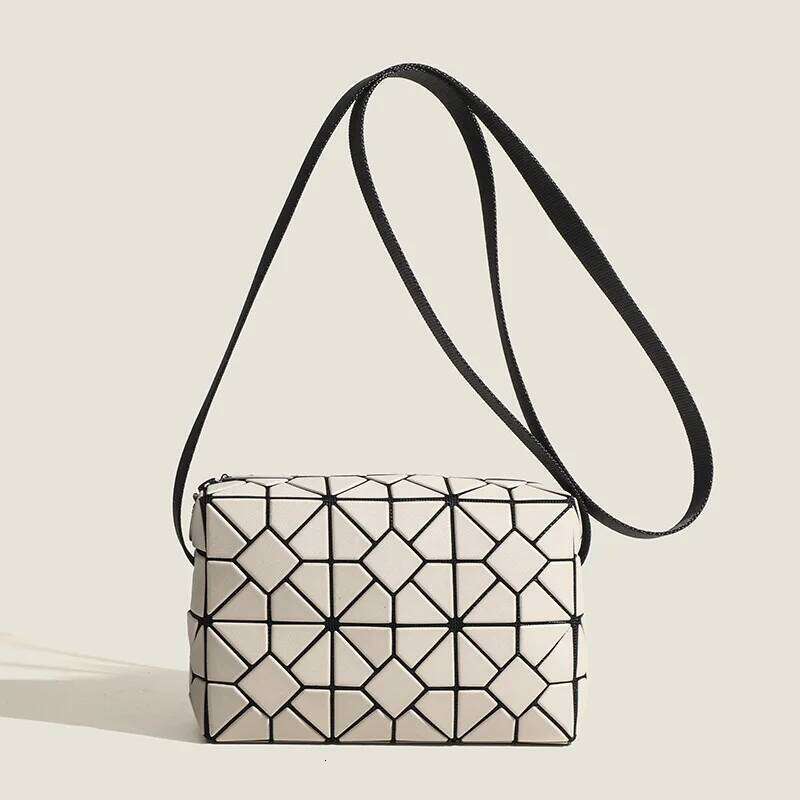 New 2024 Geometric Women Geometry Handbag Fashion Shoulder Crossbody For Lady Leater Brand Bags Designer Sac