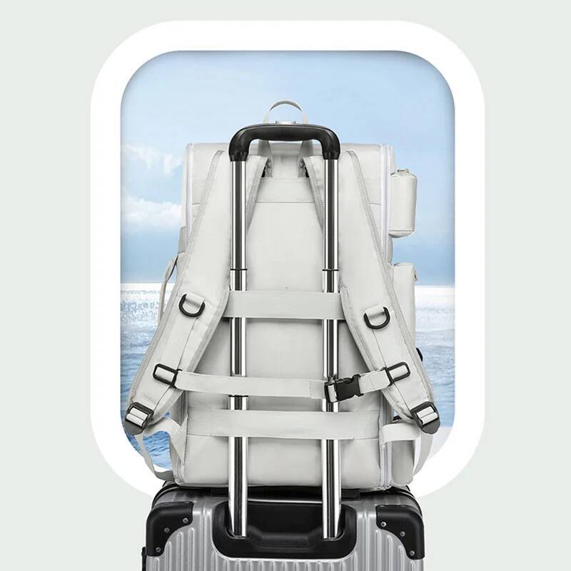 Large Capacity Gym Bag Travel Backpack Wet Dry Separation Shoulder Outdoor Sports Backpacks Yoga Fiess Training Bags Pack