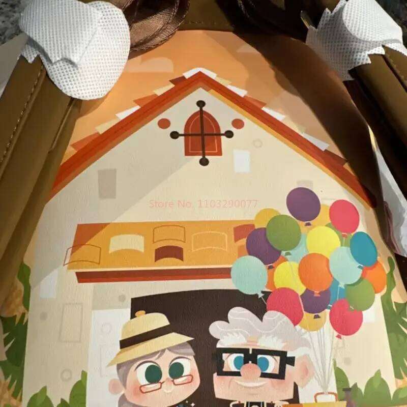 Designer Bag Loungefly Pixar Up Working Buddies Womens Double Strap Shoulder Bag Purse School Cute Cartoon Girl Backpack Gift