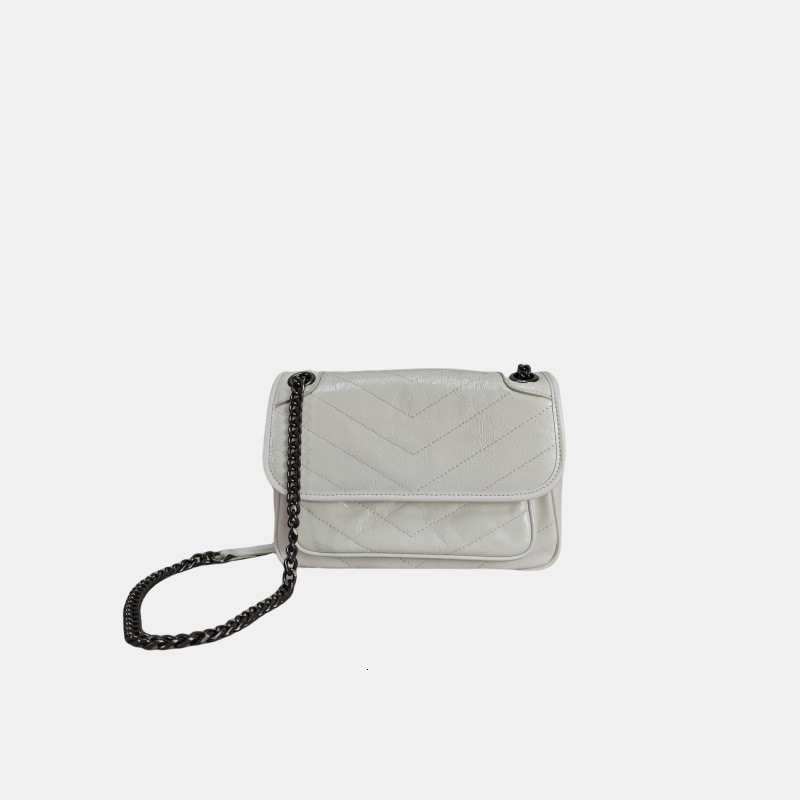 New layered cowhide crossbody bag with high-end feel, women's genuine leather shoulder bag, new free delivery designer bag