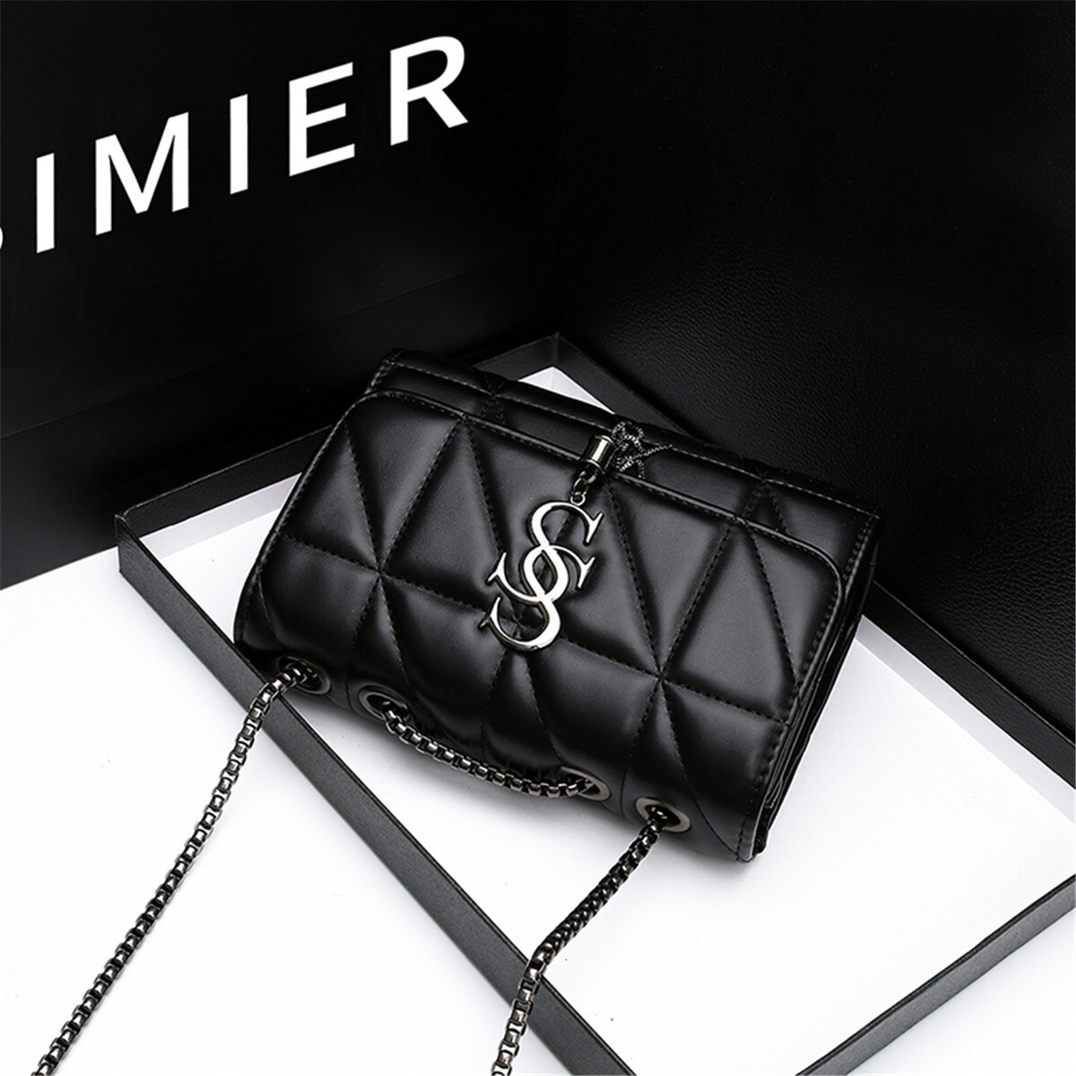 designer Women's Bag New Quilted Bag Light Luxury High-end Versatile Fashion Chain Crossbody Bag Commuter Simple Shoulder Bag for Women