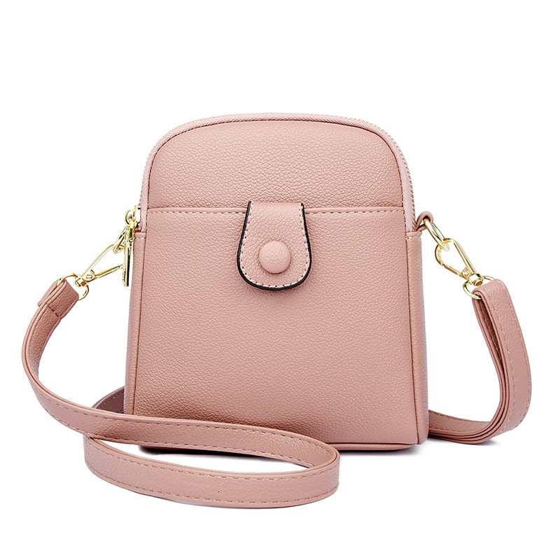 Top Brand High Quality New Style Phone Bag New Women's Bag Simple Versatile Shoulder Crossbody Bag Soft Leather Coin Purse Women's Bag New F