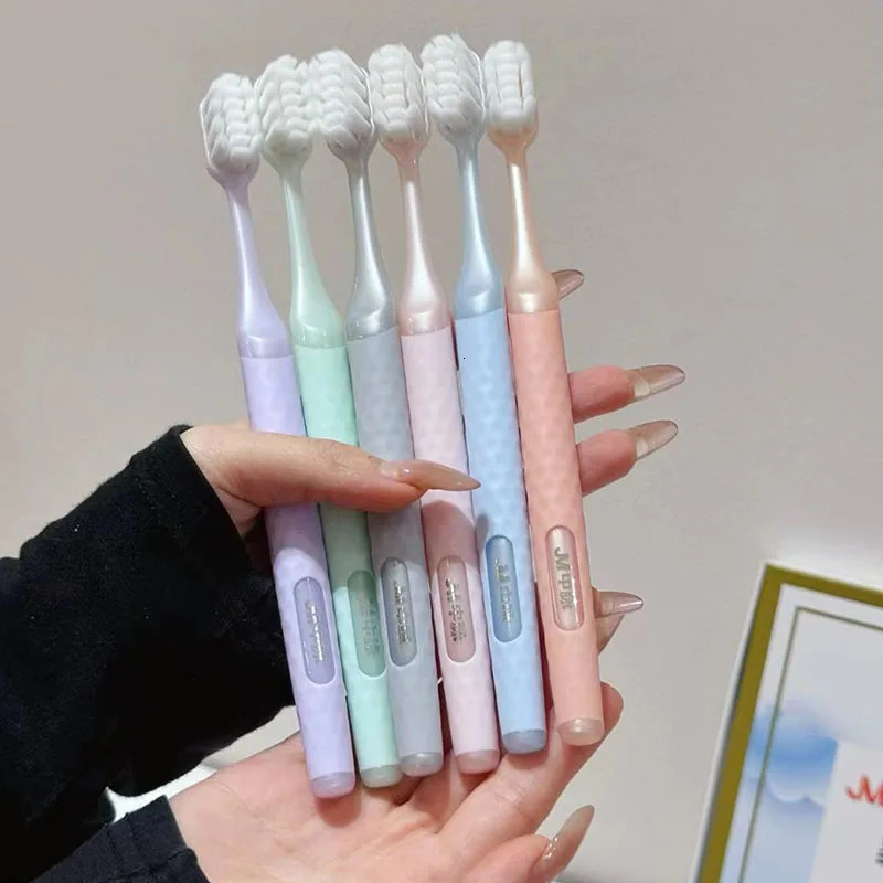 Cleaning Toothbrush For Adults Gift Set Soft Brush 6 Colors Individual Packing Convenient To Carry Use During Travel 250528