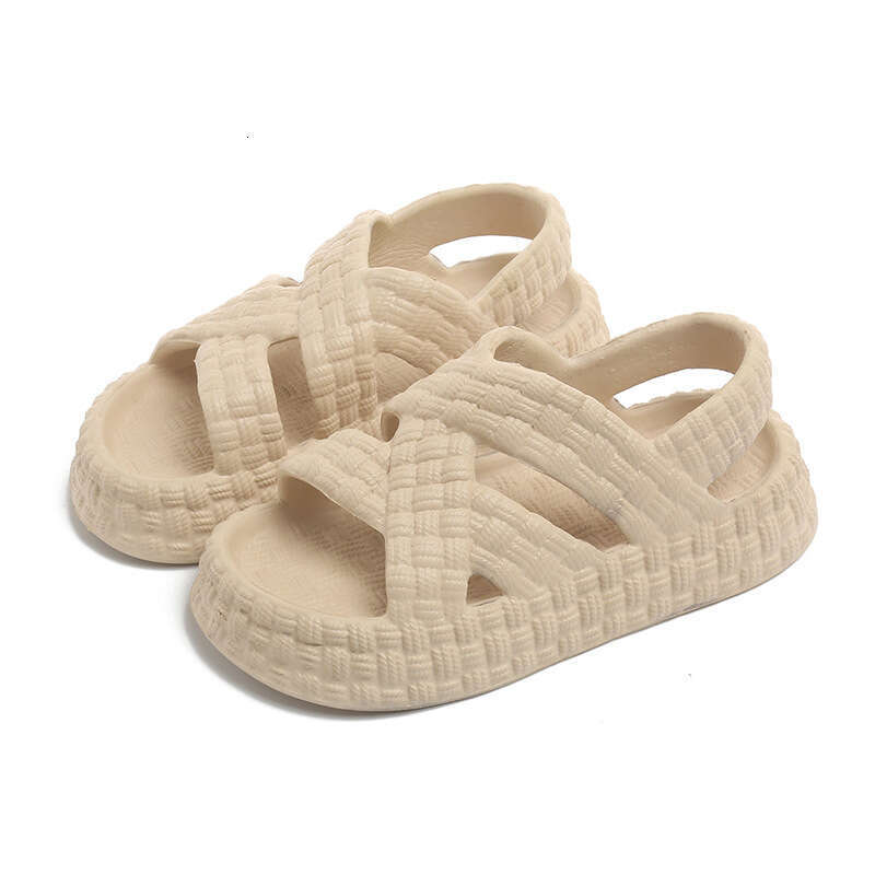 Women's 2024 New Thick Sole Two-Way Wear Height Increasing Non-Slip Breathable Odor-Free Home Slippers