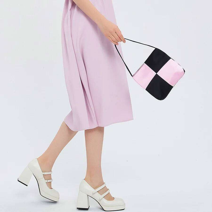 2024 High Quality Silk Handbag Ontwerper model Syagtig Stone Silks and Satins Extra Large