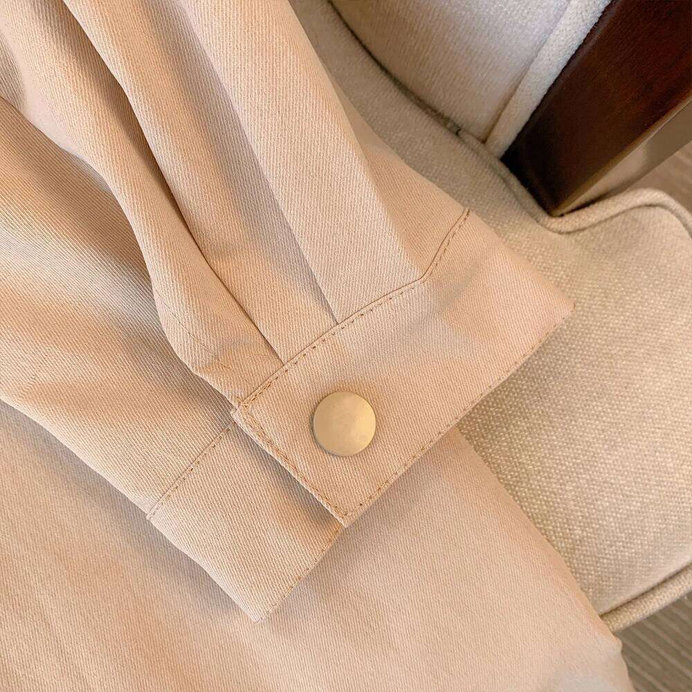 Plus Size Autumn Winter Casual Long Coat Loose and Comfortable Solid Color Storm Jacket 2024 New Women's Clothing High quality, fashionable, luxu