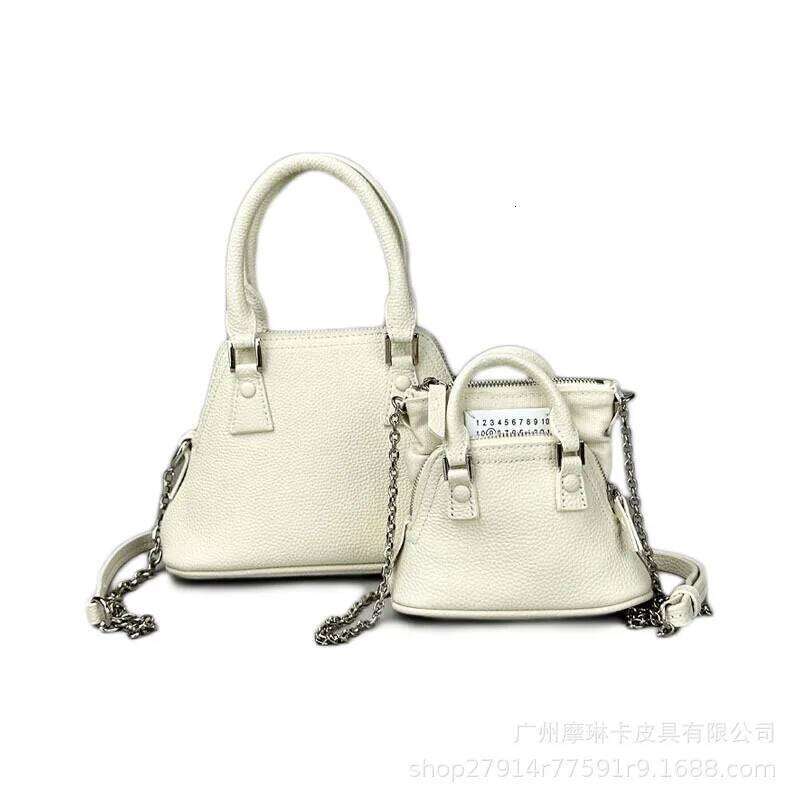 Design Bag Fashionable Versatile Crossbody Handheld Genuine Leather Shell Factory Direct Sales Chain Mini Bag Brand Bag
