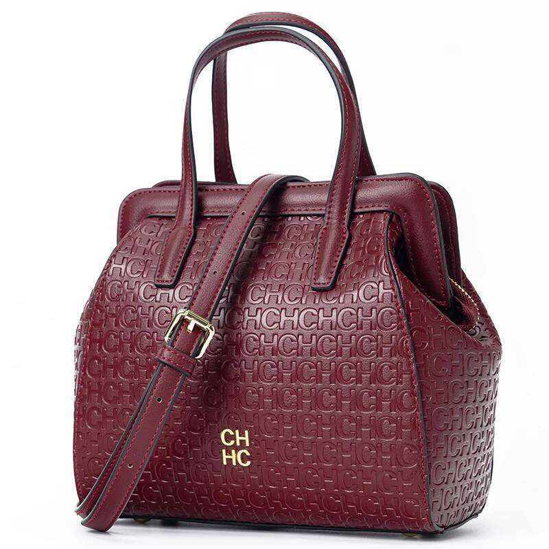 Designer bag 52 CH Classic Fashion Zipper Design Women's Handbag, Monogram Print, Versatile Solid Color Block Shoulder Bag