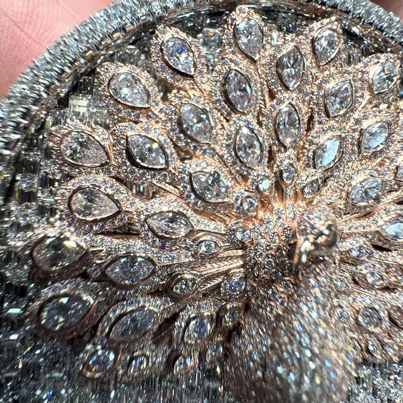 2Inch 2.5Inch 3Inch Iced Out Moissanite Diamond Circle Pendant For Men Hip Hop Moissanite Pendant