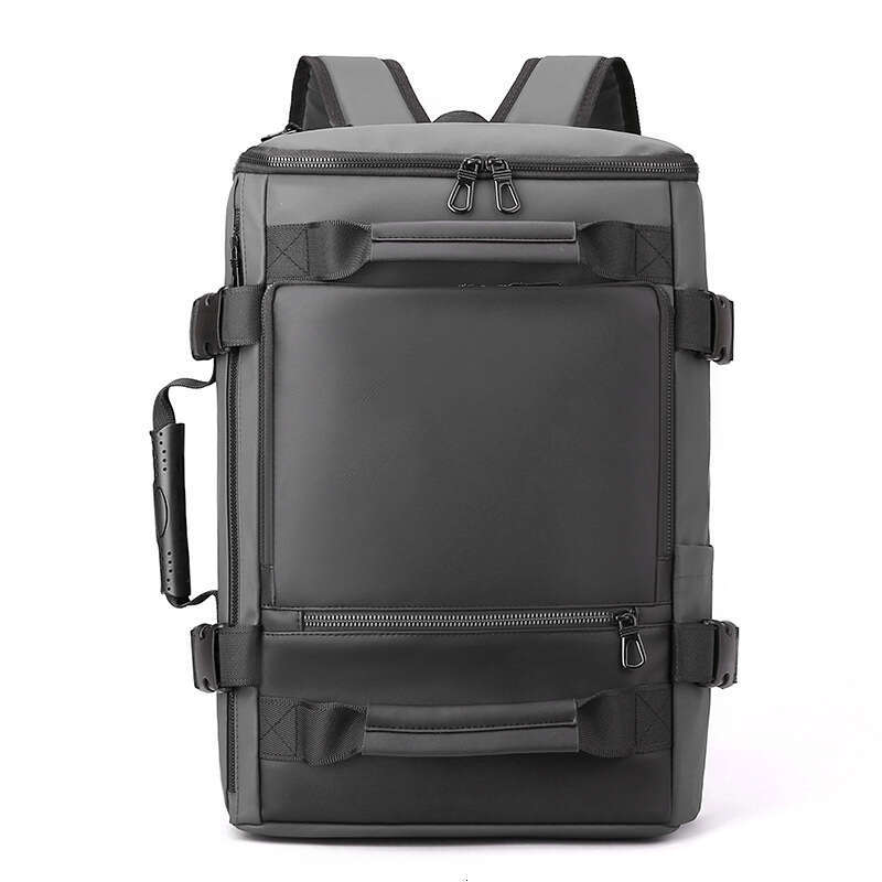 New Men's Business Large Capacity Laptop Multifunctional Shoulder Crossbody Bag Handheld Travel Backpack