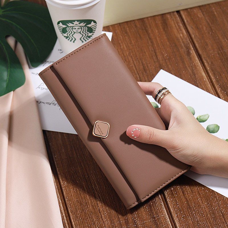 Designer Wallet For Female Niche 2025 New Style Temperament Handbag Long Card Bag Mobile Phone Bag Free Shipping