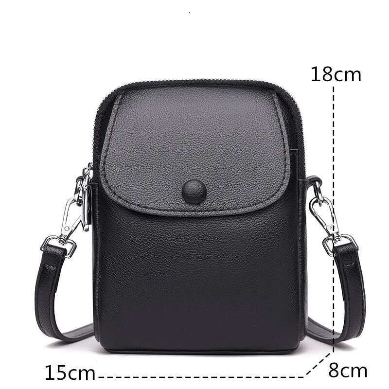 New Soft Genuine Leather Messenger Design Women Small Shoulder Crossbody Bag Ladies Cowhide Female Shell Flap Handbag