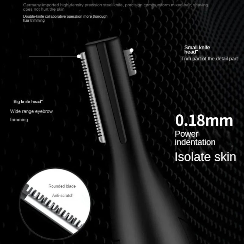 Electric Eyebrow Trimmer USB Charging Face Hair Mini Portable Women Body Shaver Remover care 250516