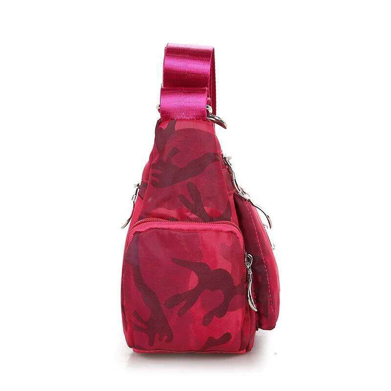 High Quality Waterproof Nylon Women Handbag Multifunctional Shoulder Fashion Female Camouflage Messenger Bag
