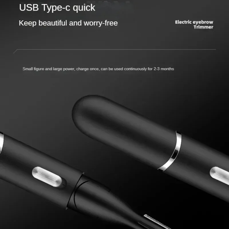 Electric Eyebrow Shaver USB Charging Novice Scraper Womens 250516