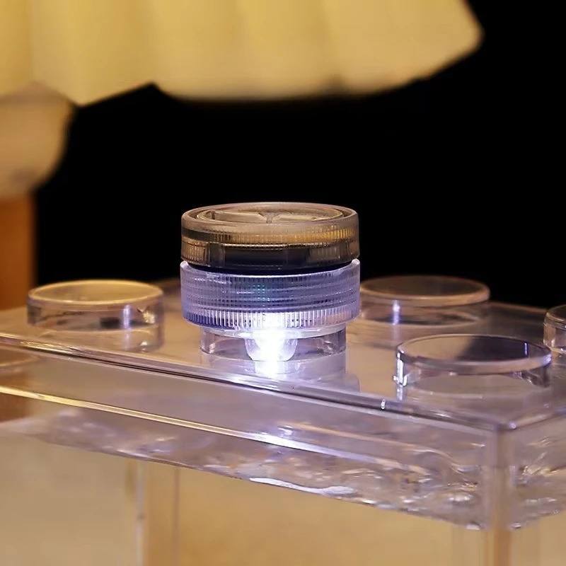 Special Tank Acrylic Net Red Block Box Glass Beads Landscape Mini Ecological Square Fish Tank Goldfish Bowl 250530