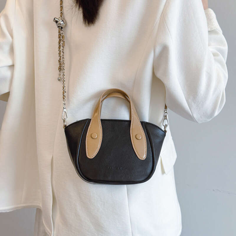 2025 Summer New Fashion Stylish Single Shoulder Crossbody Textured Personality Simple Casual Trendy Popular Women's Bag