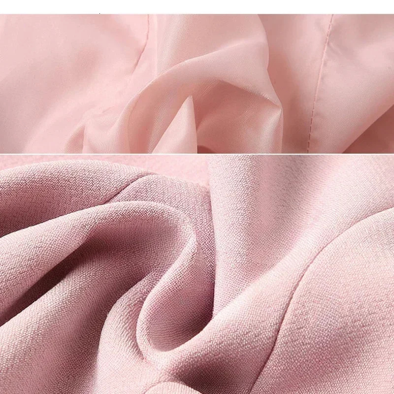 Womens Spring and Autumn Suit Coat Korean Style Fashion Slim Short-Sleeved Casual Ladies Western Jacket Black White 250530