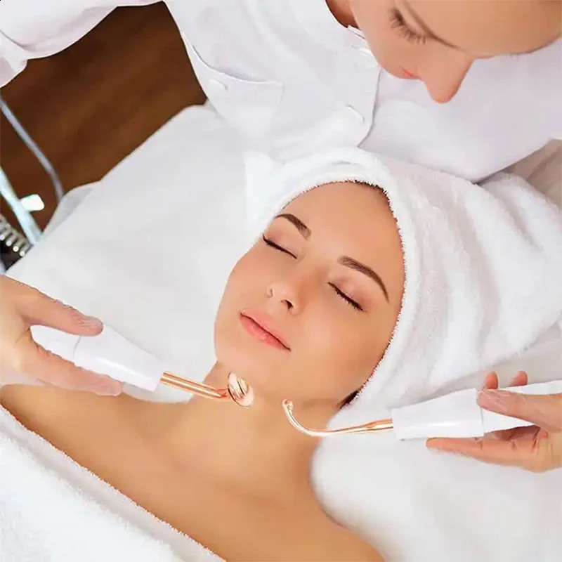 Skin Care Treatment High Frequency Massage Machine With Comb Beauty Device High Frequency Ozone Wand 250523