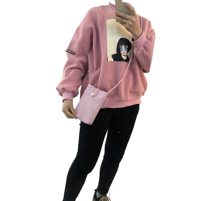 designer 2025 Spring/Summer Simple Pink Pearl Crossbody Small Bag High-end Fashionable Mini Phone Bag for Women