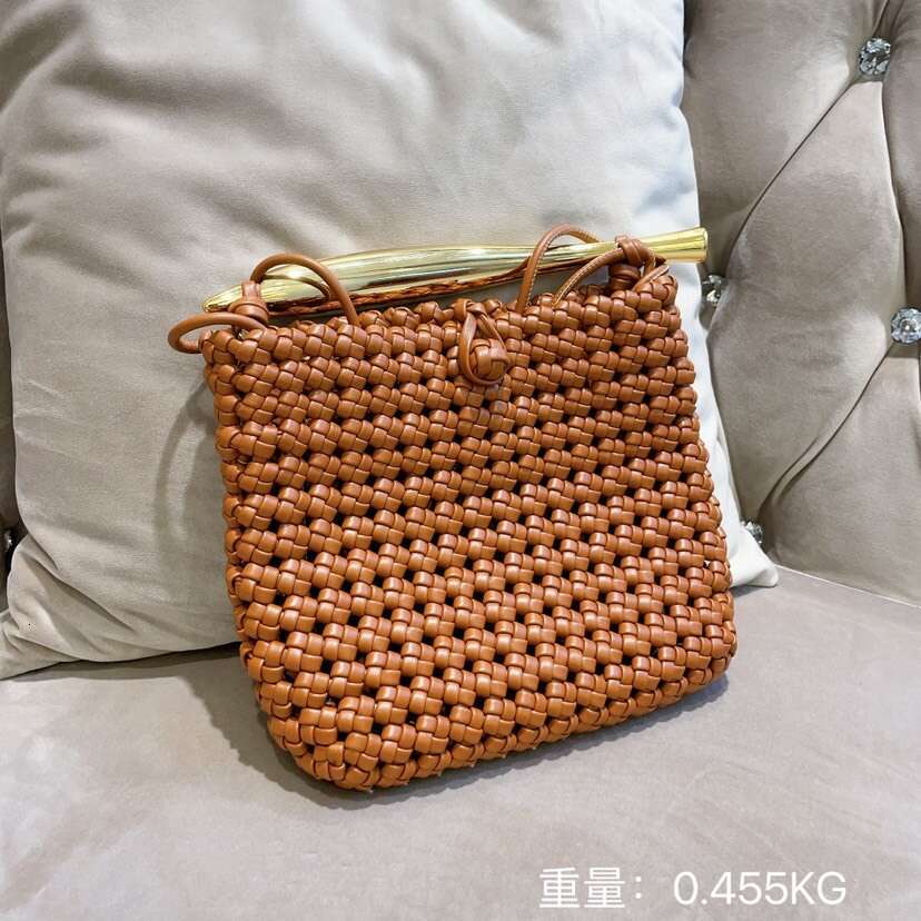 Designer Bag New Women's Celebrity Hollow Woven Small Square Fashion Handbag Shoulder Crossbody Bag Trendy