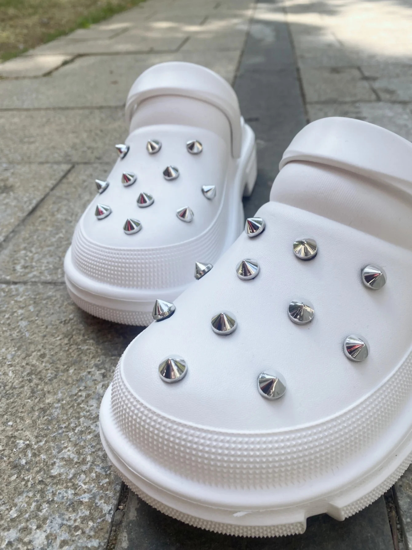 22pcs Diy Rivets For Punk Style Garden Shoes Detachable Shoe Accessories Decorative Buckle 250528