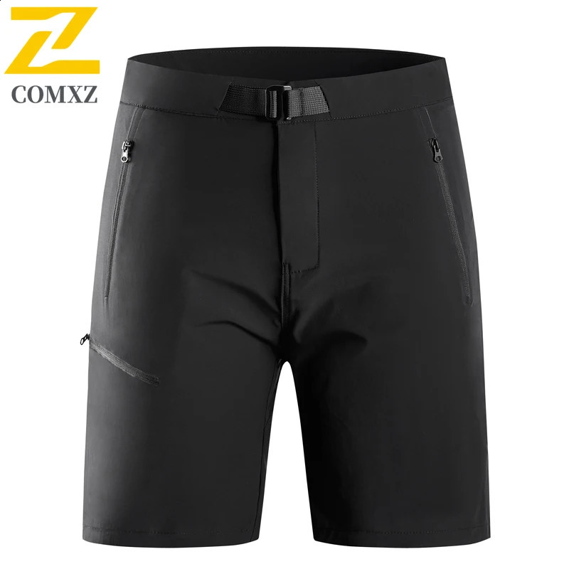 Outdoor Fishing Shorts Mens Summer 2025 Gym Ice Silk Quick-drying Sports Shorts Casual Elastic Cycling Fitness Sportswear 250530
