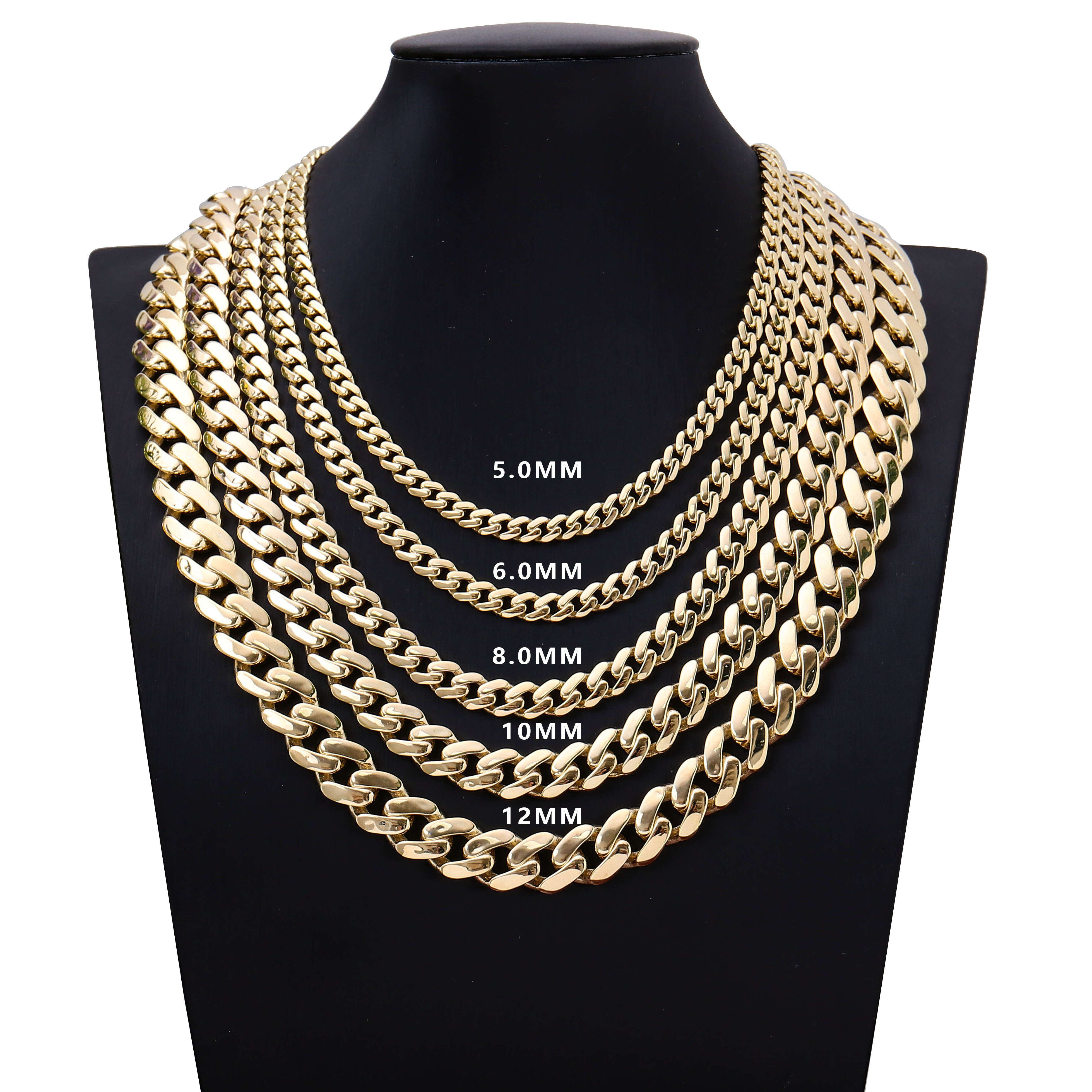 Fine Jewelry 8-14mm Moissanite Cuban Link Chain Necklace 14k Gold 925silver Hiphop Style Iced Out Cuban Chain Bracelet