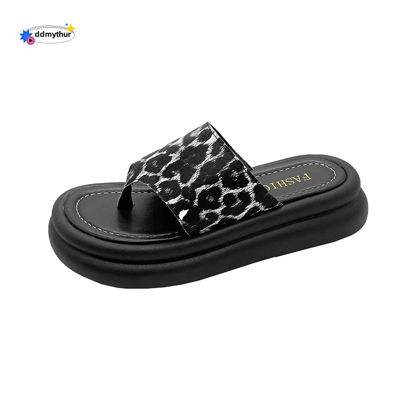 2025 Spring and Autumn New Simple Fashion Toe Strap Slippers Casual Comfortable Niche Sandals for Women ddmythur