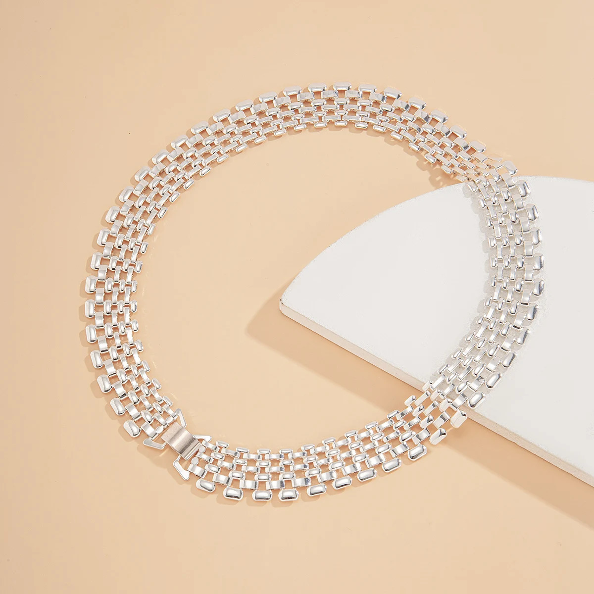 Exaggerated Cuban Chunky Thick Chain Necklace for Women High Quality Big Iron Metal Choker Link Grunge Jewelry Steampunk Men 250530