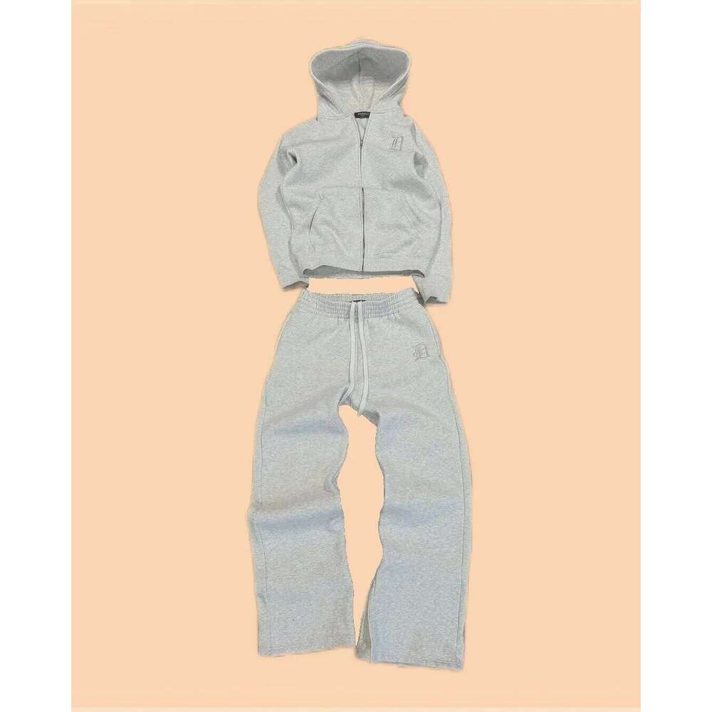 Coats Designer Women New Embroidered Retro Pattern Zipper Hoodie Y2k Men Haruku Women Clothing Casual Sweatpants Couple Suit Tracksuit Designer