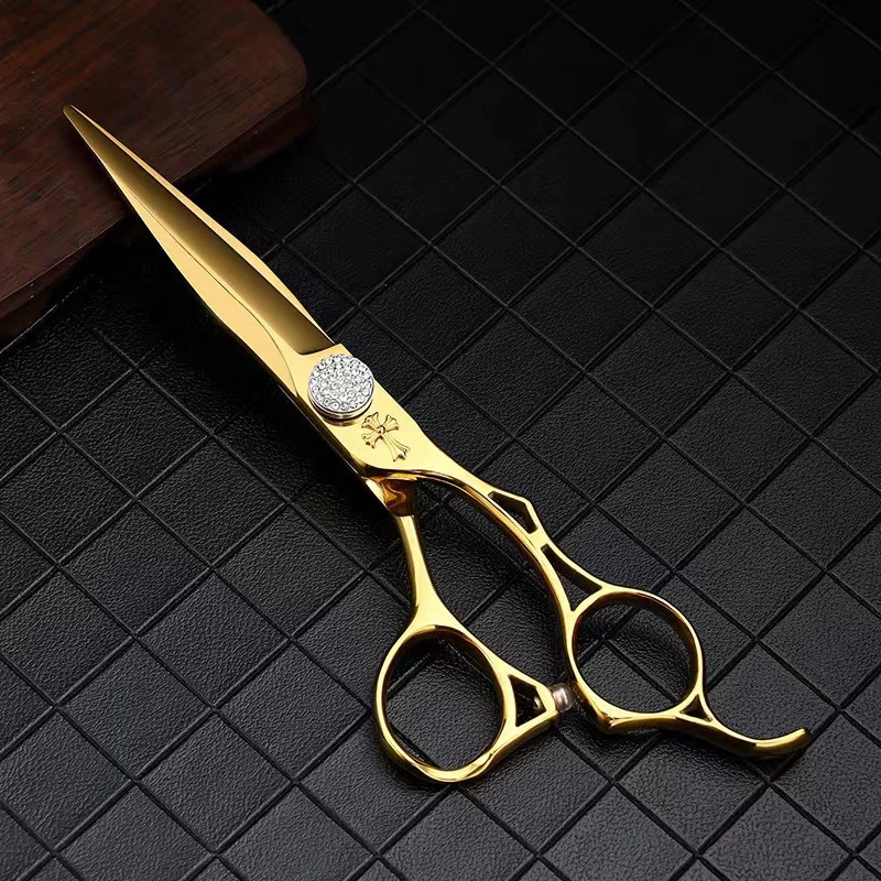 Salon 6.0 Professional Hair Scissors Hairdressing Scissor Cutting Thinning Barber Shears Set 250530
