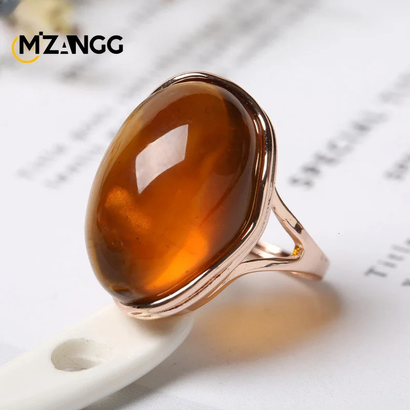 Natural Amber Silver Ring Adjustable Mens Women Blood Amber Rings Charm Advanced Fashion Jewelry Gifts Ladies Beeswax Mens Ring 250526