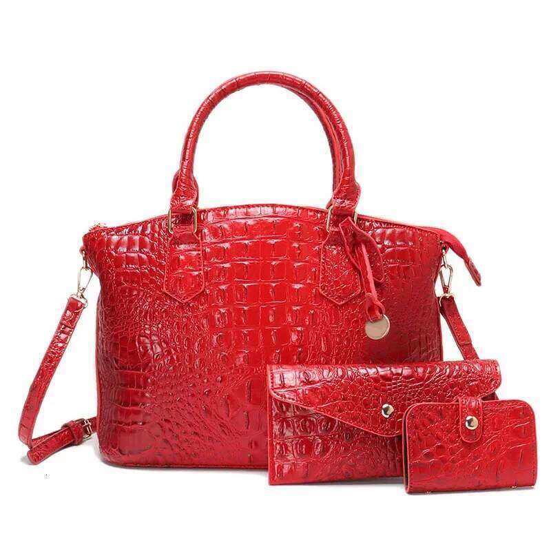 2024 New Trendy Fashionable Large Capacity Versatile Three-Piece Set Commute Essential Shoulder Bag Crossbody