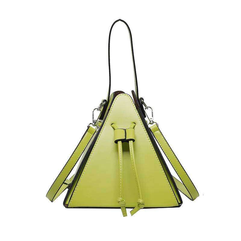 Fashion Ladies Shoulder Handbag Sense Of Women High Quality Leather Crossbody Bag Designer Female Triangle Bags