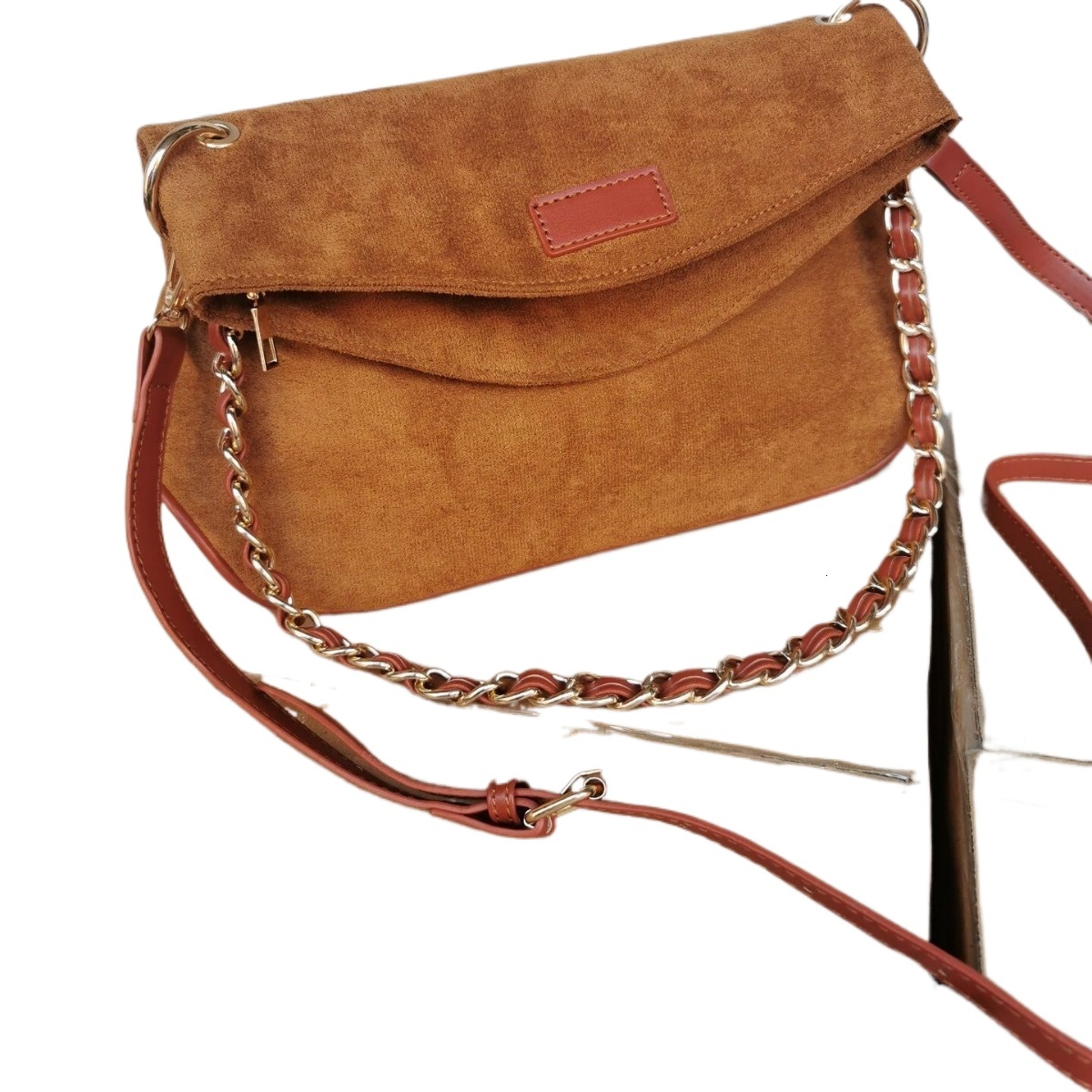 designer Niche Design Chain Retro Crossbody Bag for Women 2025 Autumn Winter New Matte High-Quality Texture Shoulder Underarm Bag