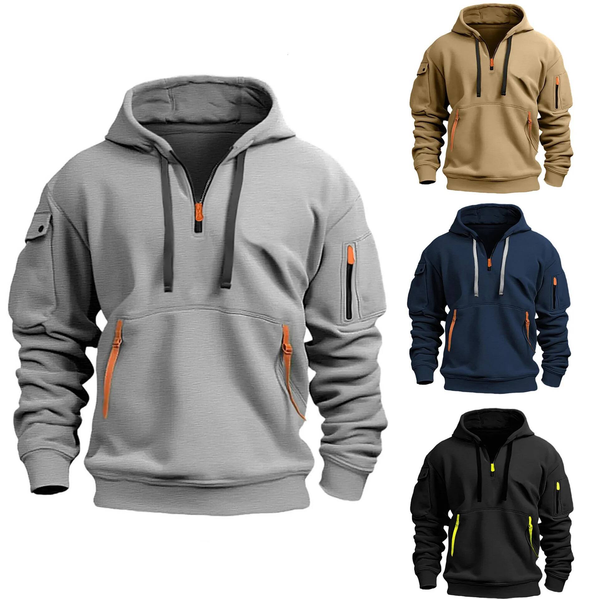 Biy 2024 Dropped Shoulder Hooded Men's Women's Plus Size Loose Pullover Fashion Sweatshirt