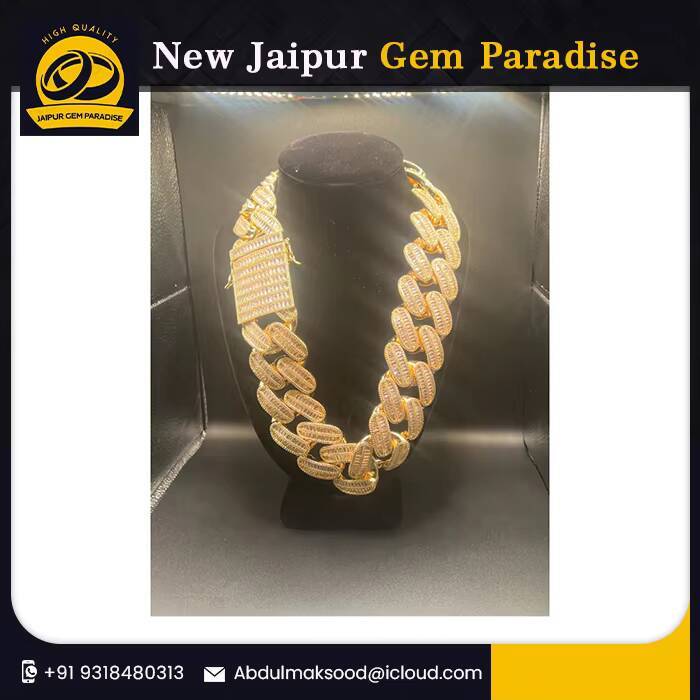 BIG Miami Iced Outcz-big Cuban k Men and Women Hip Hop Jewelry - Heavy Gold Platedhuge -big Chain 42mm