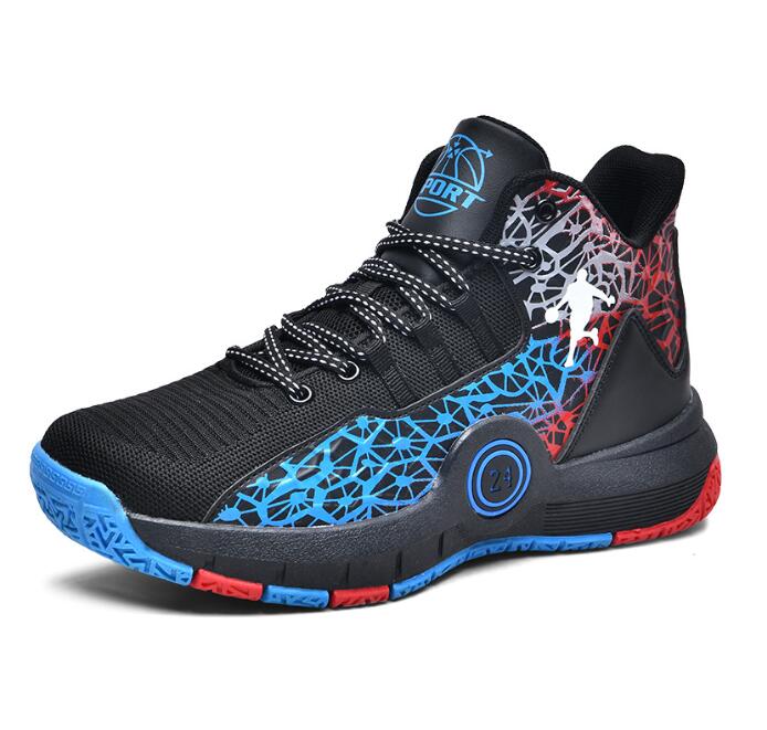 Oversized foreign trade basketball sneaker men's practical sports shoes teenagers' sports shoes running Z 6.2-3