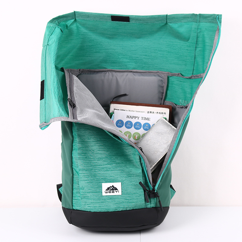 Roll Top Design Outdoor Travel New Casual Simple Unisex Backpack