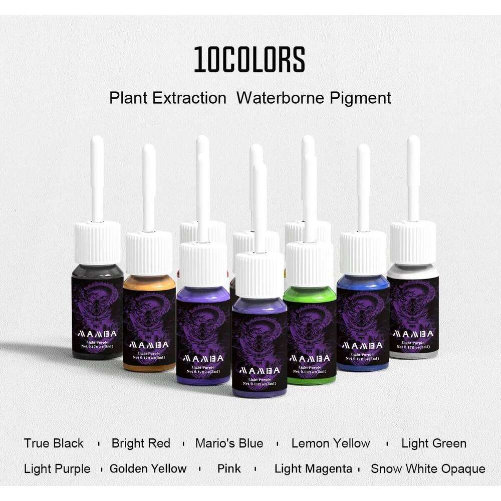 Wireless Hine With Mixed 10Pcs Cartridge Needles Paint Pen Set For Tattoo Beginner Artis