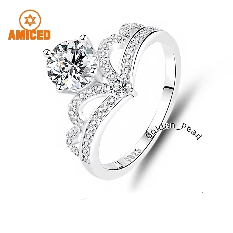 Factory Custom Jewelry Diamond Wedding Ring Gold Plated 925 Moissanite Engagement Ring for Women