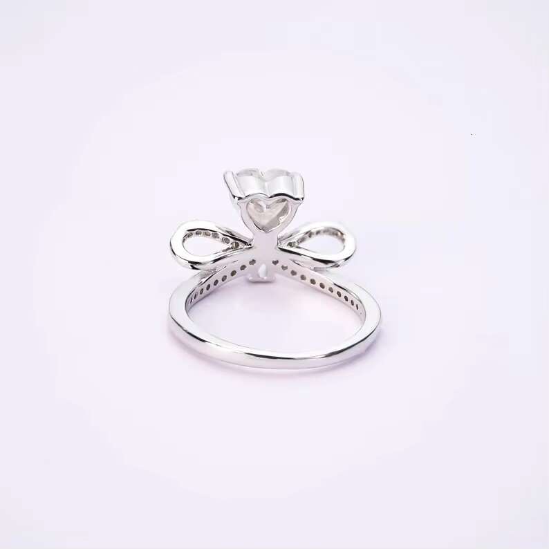 925 Sterling Silver Moissanite Diamond Ring Wedding Ring Hip Hop Jewelry Moissanite Ring