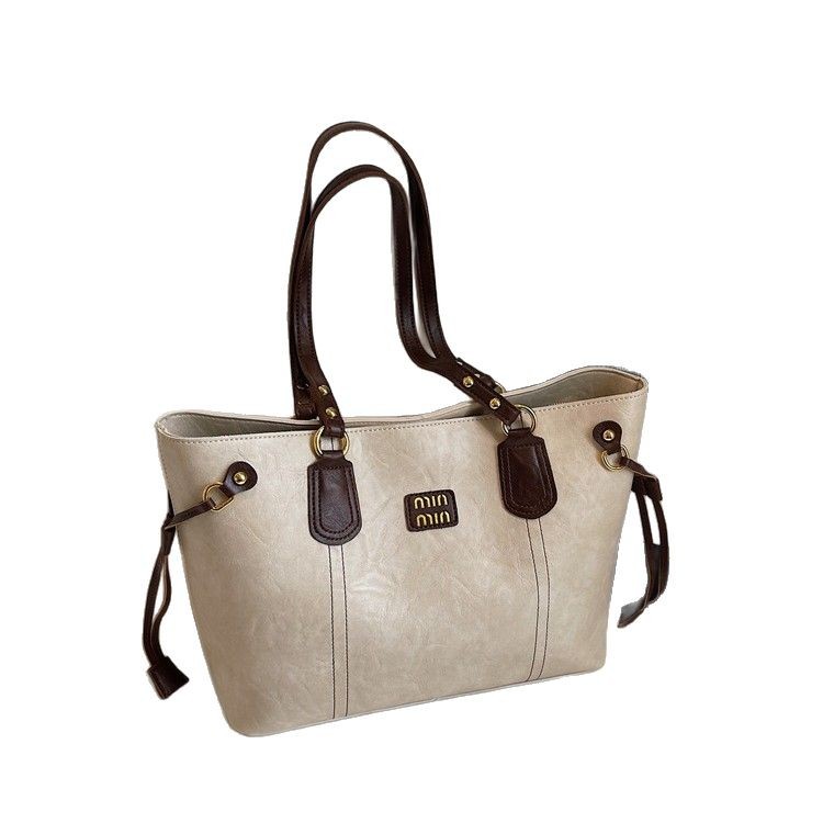 new Large-capacity bags for women autumn and winter styles with high-quality texture and a sense of sophistication Shoulder bags tote bags suitable