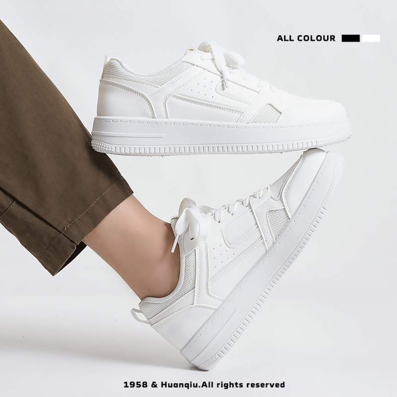 Free Shipping 2025 Summer White Shoes Men S New Fashionable Designer Original Simple Thick Soled Board Sandals Multi Functional Outdoor Leisure Sports