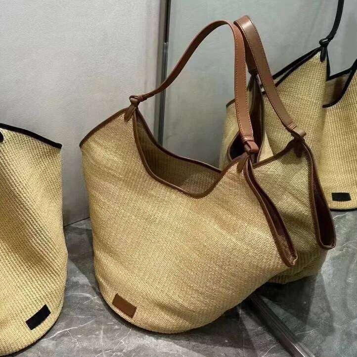 2024 Summer New Straw Large Capacity Tote Bag