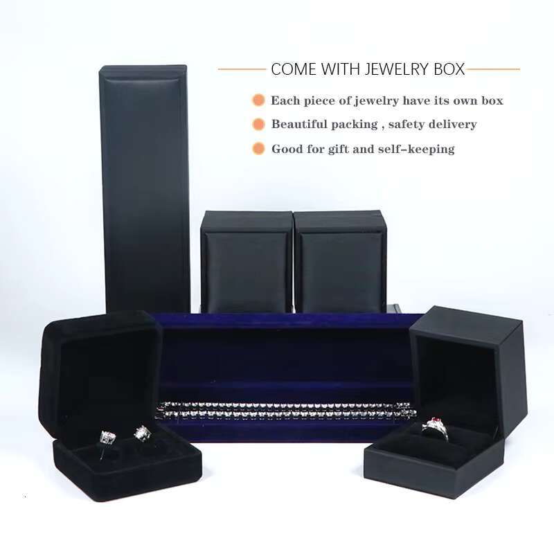 GRA Certified D VVS1 Round Brilliant Cut 4 Carats 14K 18K White Gold Moissanite Diamond Stud Earrings