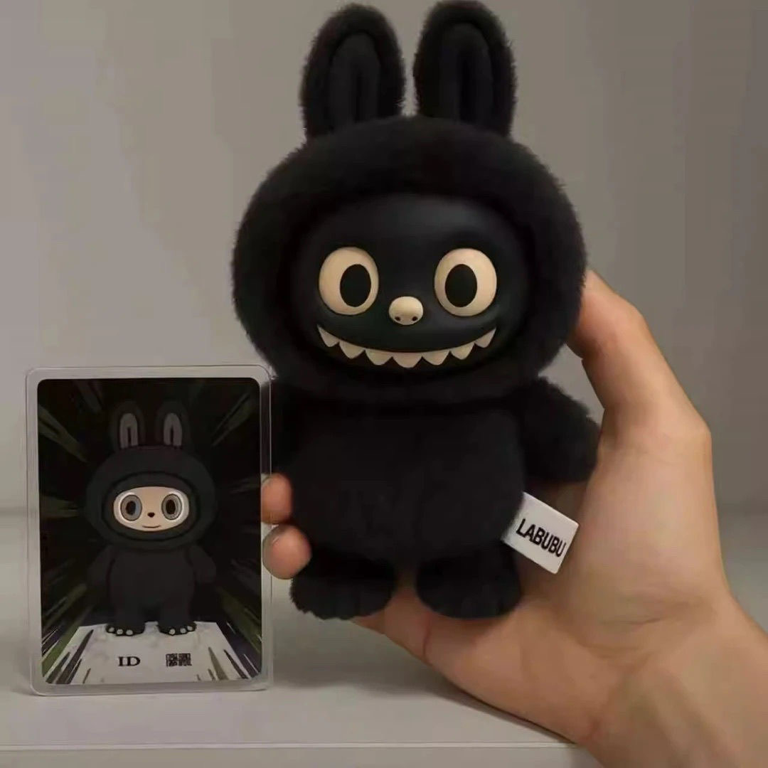 African edition black Monsters Labubu Blind Box Toys Vinyl Plush Bd Decorative Surprise Box Doll Collection Birthday Gift
