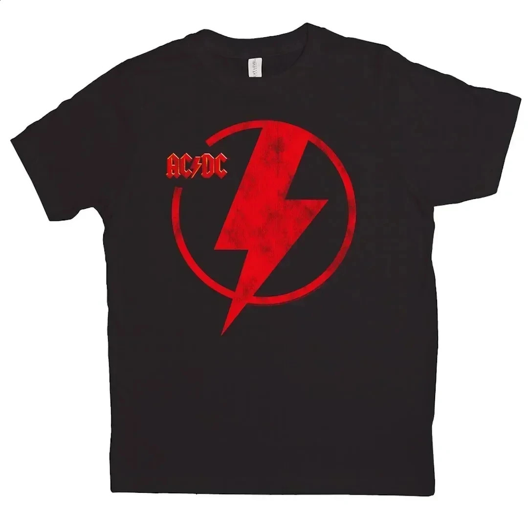 2025 Classic AC Print T-shirt DC Men Women Cotton Hip Hop Oversized Tshirt Short Sleeve T Shirt Streetwear Top Tee For Fans Gift 250530